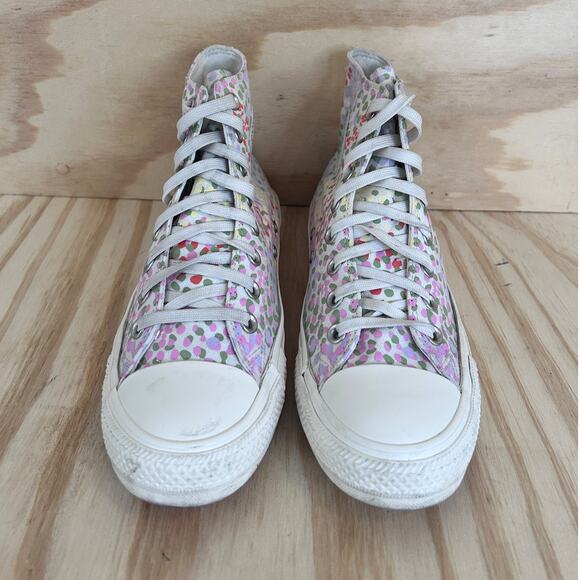 Converse All Star -CT Hi Floral Print -Sneakers -Multicolor -Women's -9 -A01594C - Picture 3 of 10